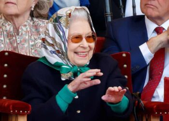 The Queen at the Royal Windsor horse show