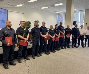 Montgomery County, Maryland, is considering a lighter uniform to make its police officers seem less intimidating, officials said.