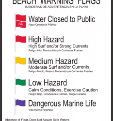 Beach Warning Flags