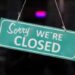 Closed sign