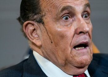 Rudy Giuliani Seems A Little Tense — See Also