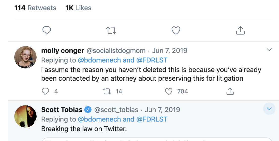 Court gets the joke: Twitter "threat" didn't violate NLRA: Employment & Labor Insider