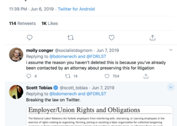 Court gets the joke: Twitter "threat" didn't violate NLRA: Employment & Labor Insider