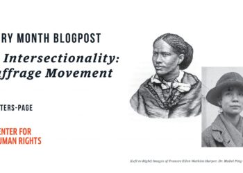 Injustice in Intersectionality: Women's Suffrage Movement