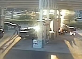 Deputy charged after TASER used during arrest at gas station sets officers, biker on fire