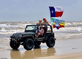 100 arrests made at Texas ‘Go Topless Jeep Weekend’ – Law Officer
