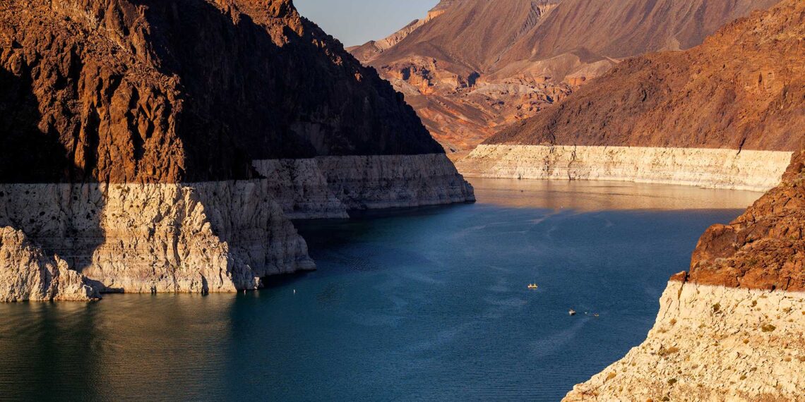 Receding water levels in Lake Mead uncover barrel containing a dead body; po-lice expect more to come