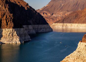 Receding water levels in Lake Mead uncover barrel containing a dead body; po-lice expect more to come