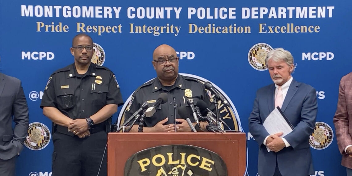 Montgomery County plans to change the color of its police uniforms to be less “intimidating”
