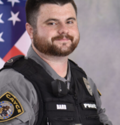 Police Officer Andrew Barr, Cayce Police Department, South Carolina