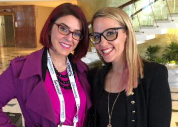 Leila and Elisa at NTL