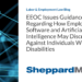 EEOC Issues Guidance Regarding How Employer Software and Artificial Intelligence May Discriminate Against Individuals With Disabilities