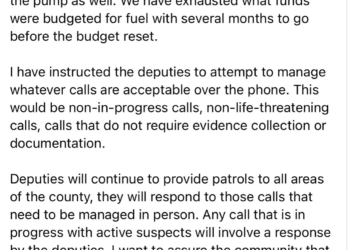 Gas prices prevent Michigan department from responding to some 911 calls – Law Officer