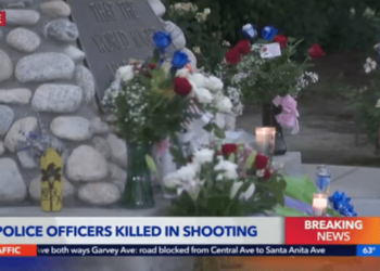 Memorial grows for California officers killed in ambush shooting – Law Officer