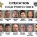 Police arrested 12 people between the ages of 20 and 67 in the operation.