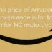North Carolina Motorcyclist Loses Leg in Crash With Amazon Truck