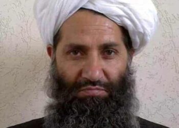 The Taliban leader Mullah Haibatullah Akhundzada