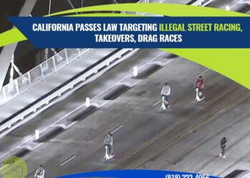 California Passes Law Targeting Illegal Street Racing, Takeovers, Drag Races