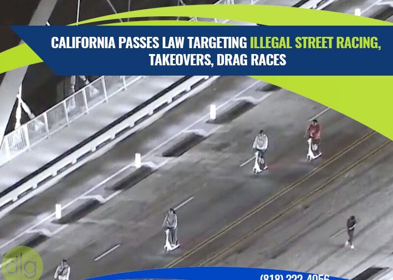 California Passes Law Targeting Illegal Street Racing, Takeovers, Drag Races
