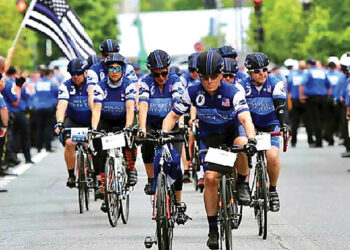 A final ride for the fallen