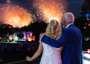 Trump Celebrates Fourth of July by Attacking His Enemies as Biden Hails the American 'Idea' of 'Hope'