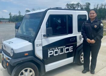 Little Rock police car famous online for small size – Law Officer