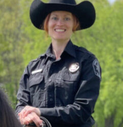 Mounted Deputy Nichole Shuff, Clare County Sheriff's Department, Michigan