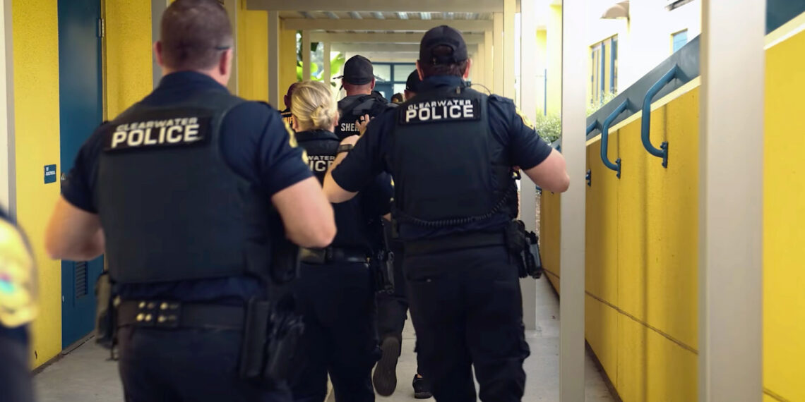 Pinellas County law enforcement conducts active shooter drills with school staff and first responders