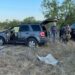Suspected smuggler vehicle crashes in Kinney County