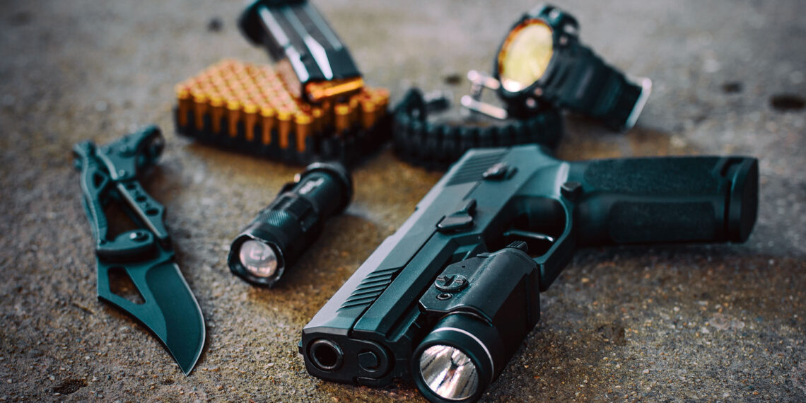 The utilization of weapon-mounted lights