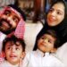Salma al-Shehab and her family.