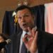 Republican Gubernatorial Candidate Secretary of State of Kansas Kris Kobach Attends His Primary Night Gathering In Topeka