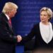 Candidates Hillary Clinton And Donald Trump Hold Second Presidential Debate At Washington University