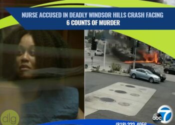 Nurse accused in deadly Windsor Hills crash facing 6 counts of murder, Gascón says