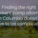 Columbia workers comp claims