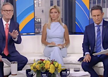 Steve Doocy Refuses to Cover for Trump After DOJ Photo of Top Secret Docs Goes Viral