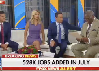 Fox News Mocked for 'Desperately' Trying to Spin 'Blockbuster' Jobs Report Into Attack on Biden