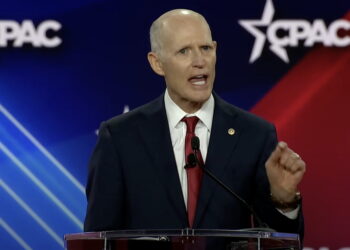 Rick Scott Tells CPAC Democrats' Policies Are 'Evil,' the 'Militant Left' Is the 'Enemy' and the 'Greatest Danger We've Ever Faced'