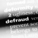 defraud dictionary words