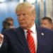 trump finger point