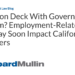 What’s on Deck With Governor Newsom? Employment-Related Bills That May Soon Impact California Employers