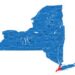 New York state political map