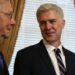 Supreme Court Nominee Judge Neil Gorsuch Meets With Sen. Mitch McConnell (R-KY) On Capitol Hill