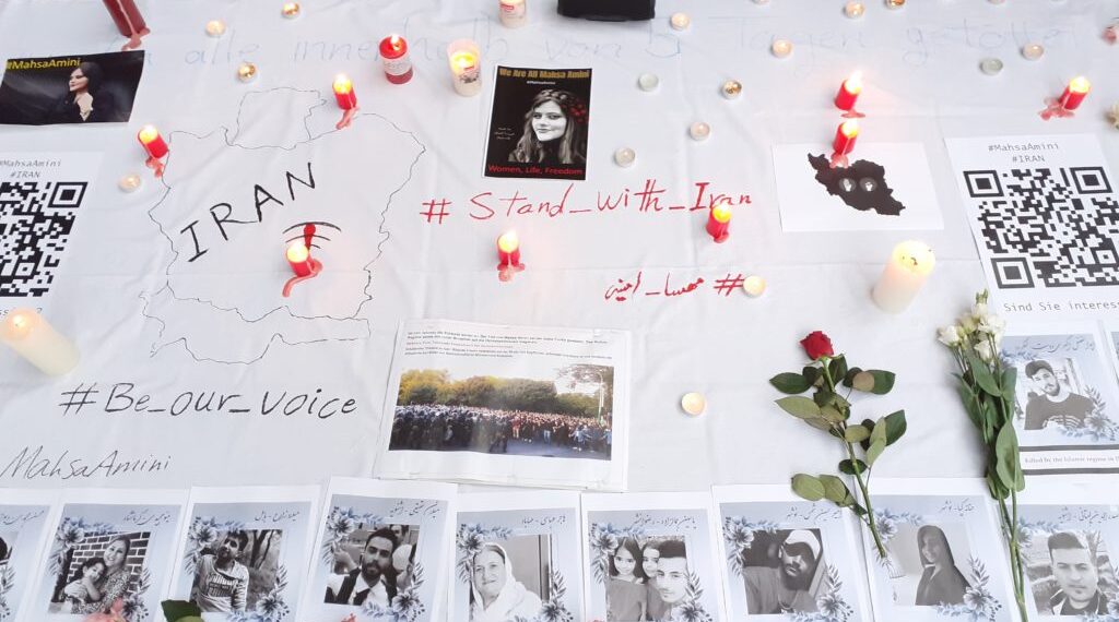 Commemoration of Iranians killed in anti Regime protests