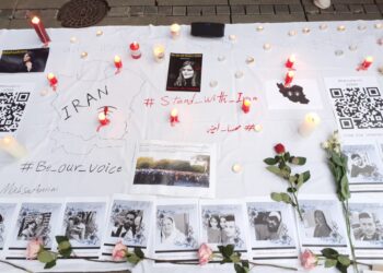 Commemoration of Iranians killed in anti Regime protests
