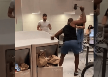 Axe-wielding man responds to conflict by destroying property, terrorizing NYC McDonald’s patrons – Law Officer