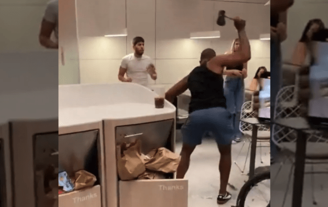 Axe-wielding man responds to conflict by destroying property, terrorizing NYC McDonald’s patrons – Law Officer