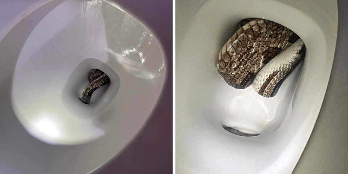 Alabama police respond to nightmarish call to remove snake from toilet