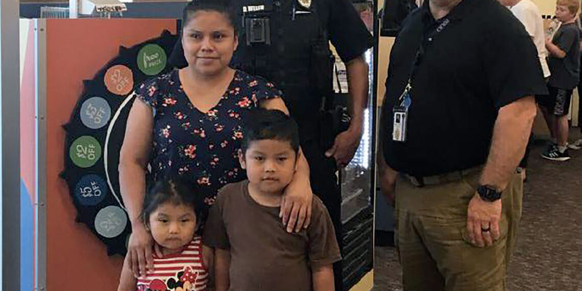 Arkansas police department gives new shoes to students in annual giveaway event
