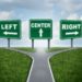 Politics Concept left right center